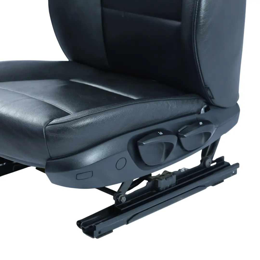 Front Seat Leather Dakota Black Left N/S to BMW E90 E91 with Part number 6956377 BMW E90 E91 Front Seat Leather Dakota Black Left N/S - SKU 6956377-5 - Part number 6956377
