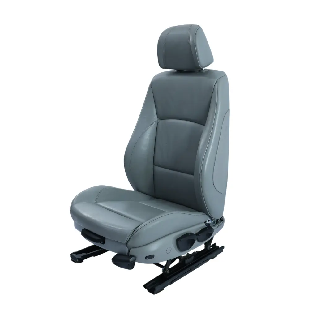  Front Seat BMW E90 E91 M Sport Heated Grey Leather Dakota Left N/S Interior - SKU 6956397-3 - Part number 6956397