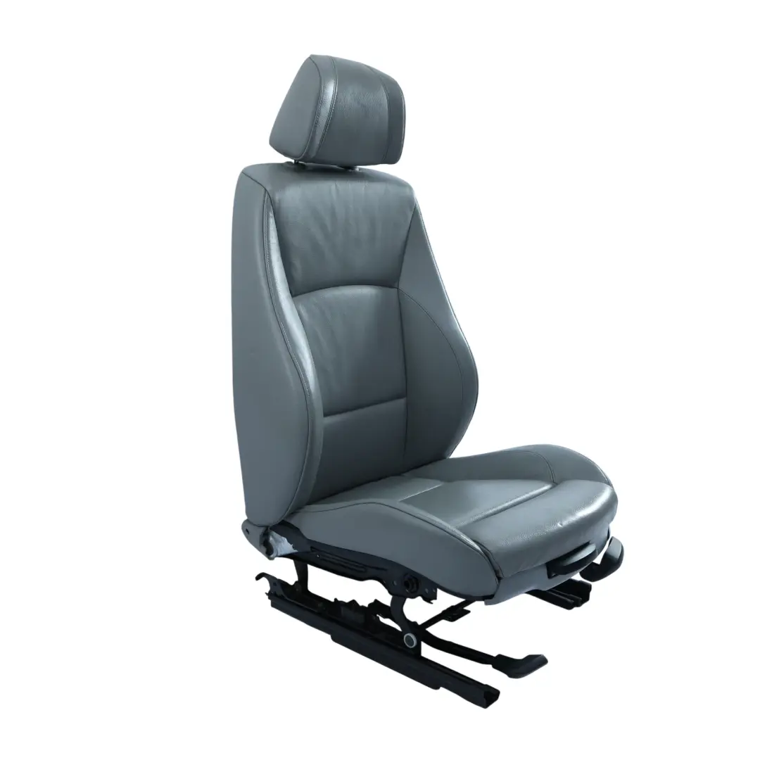  Front Seat BMW E90 E91 M Sport Heated Grey Leather Dakota Left N/S Interior - SKU 6956397-3 - Part number 6956397
