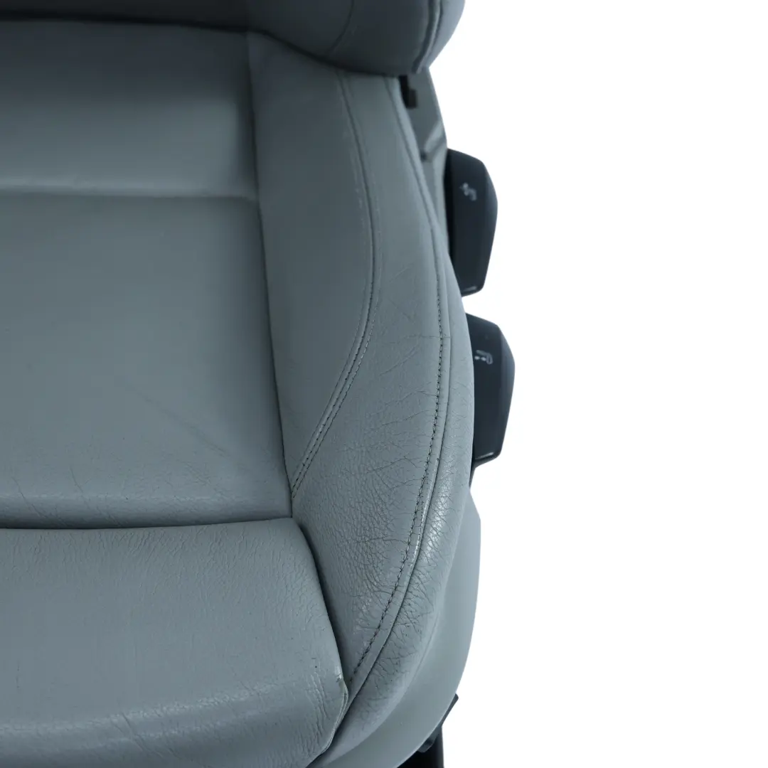  Front Seat BMW E90 E91 M Sport Heated Grey Leather Dakota Left N/S Interior - SKU 6956397-3 - Part number 6956397
