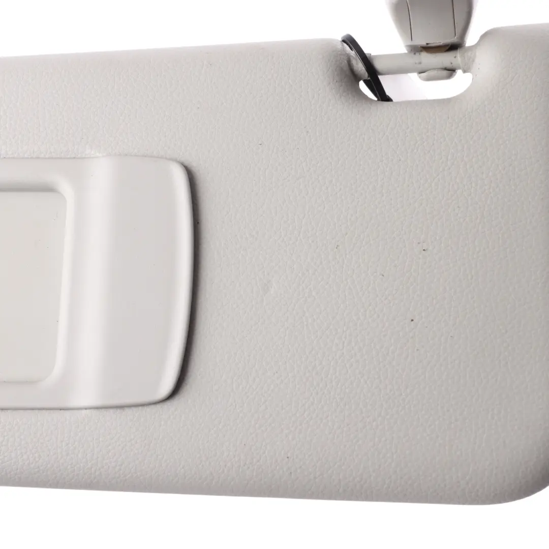 BMW E92 Sun Visor Cover Mirror Left N/S Cloth Fabric Grey - SKU 6957337-1 - Part number 6957337