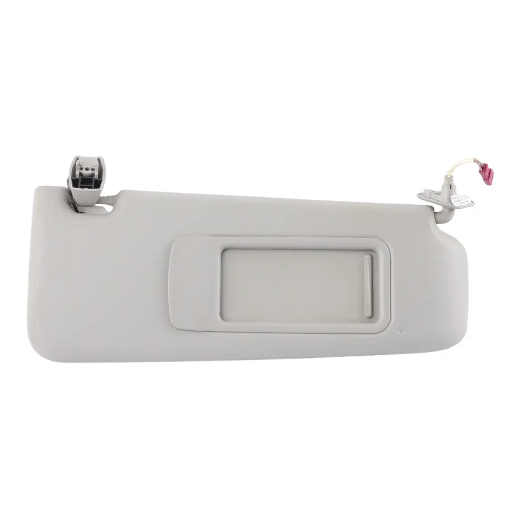 BMW E92 LCI Sun Visor Mirror Illuminated Grey Leather Right O/S 6957338