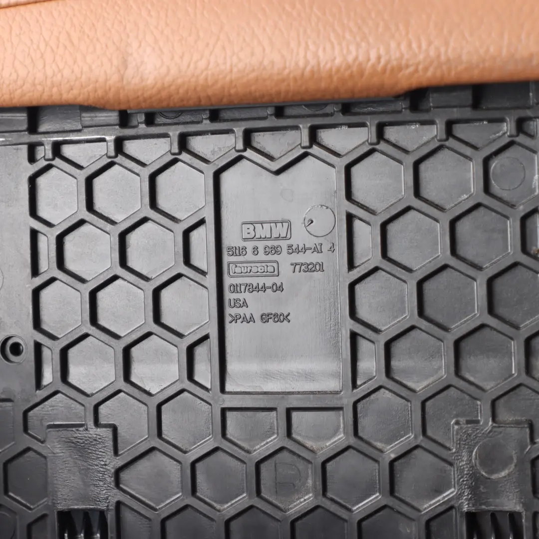 BMW X5 E70 X6 E71 Front Armrest Middle Left Right Leather Black 6969544 - SKU 6973469 - Part number 6973469