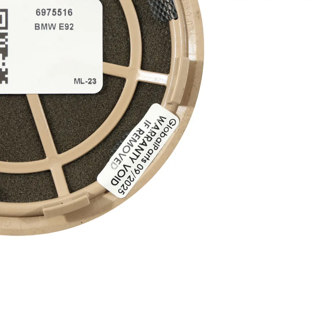 Hintere Seitliche Lautsprecher Abdeckung Rechts Beige 6953638 für BMW E92 E93 mit Teilenummer 6975516 BMW E92 E93 Hintere Seitliche Lautsprecher Abdeckung Rechts Beige 6953638 - SKU 6975516 - Teilenummer 6975516