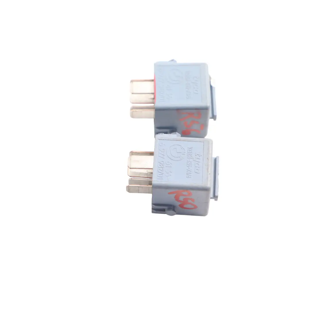 No Contact Taubenblau Blue Set 2X to Mini Cooper R50 R53 R56 R57 R60 Relay with Part number 6977982 Mini Cooper R50 R53 R56 R57 R60 Relay No Contact Taubenblau Blue Set 2X - SKU 6977982-2 - Part number 6977982
