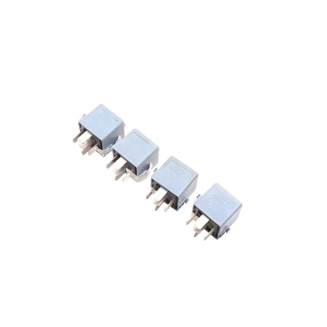Mini Cooper R50 R53 R56 R57 R60 Relay No Contact Taubenblau Blue Set 4X - SKU 6977982-3 - Part number 6977982