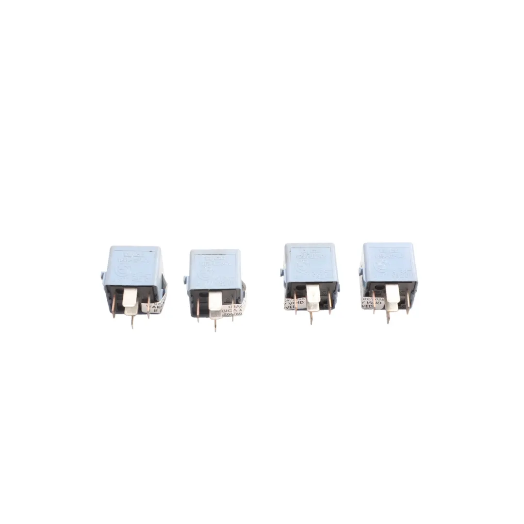 Mini Cooper R50 R53 R56 R57 R60 Relay No Contact Taubenblau Blue Set 4X - SKU 6977982-3 - Part number 6977982