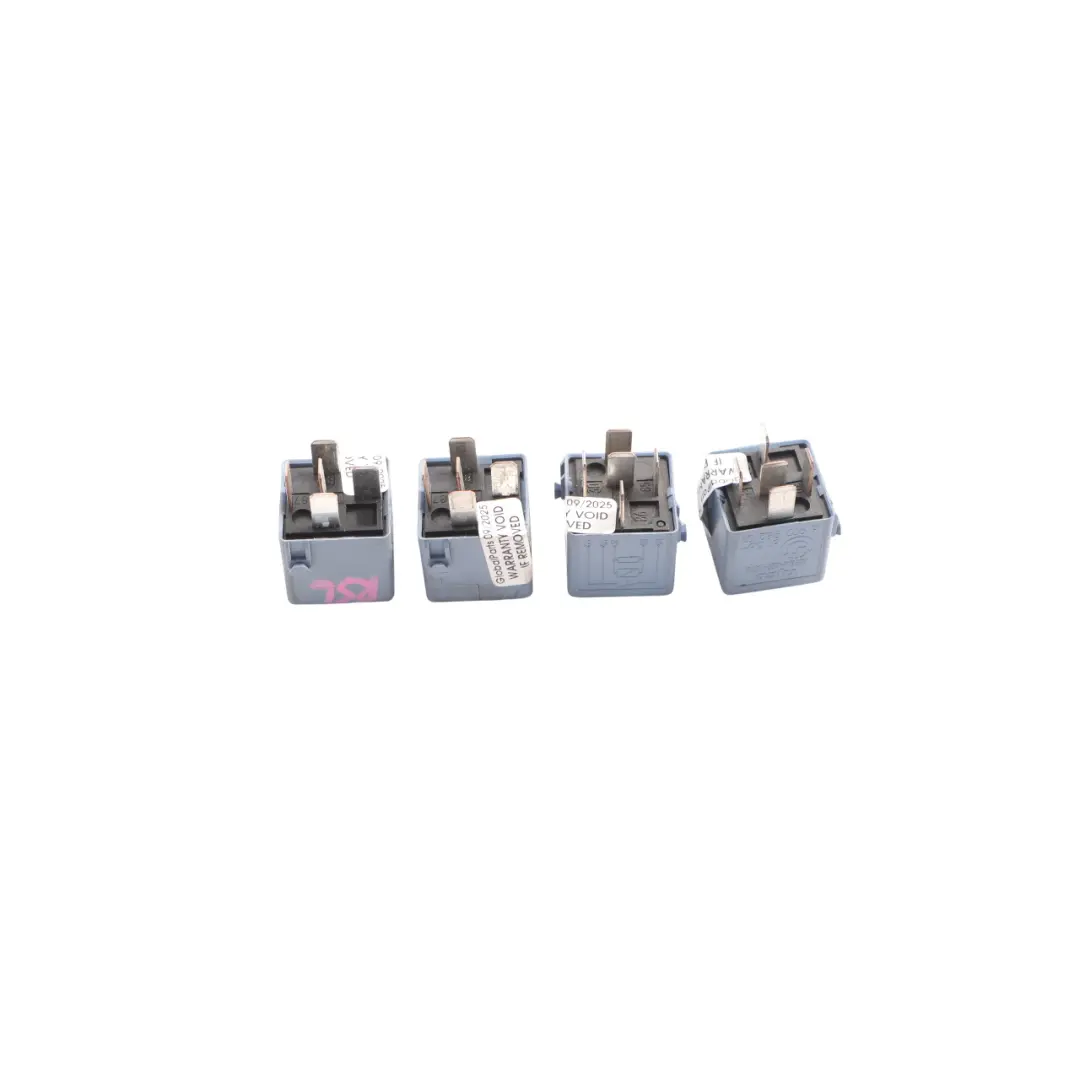 Mini Cooper R50 R53 R56 R57 R60 Relay No Contact Taubenblau Blue Set 4X - SKU 6977982-3 - Part number 6977982