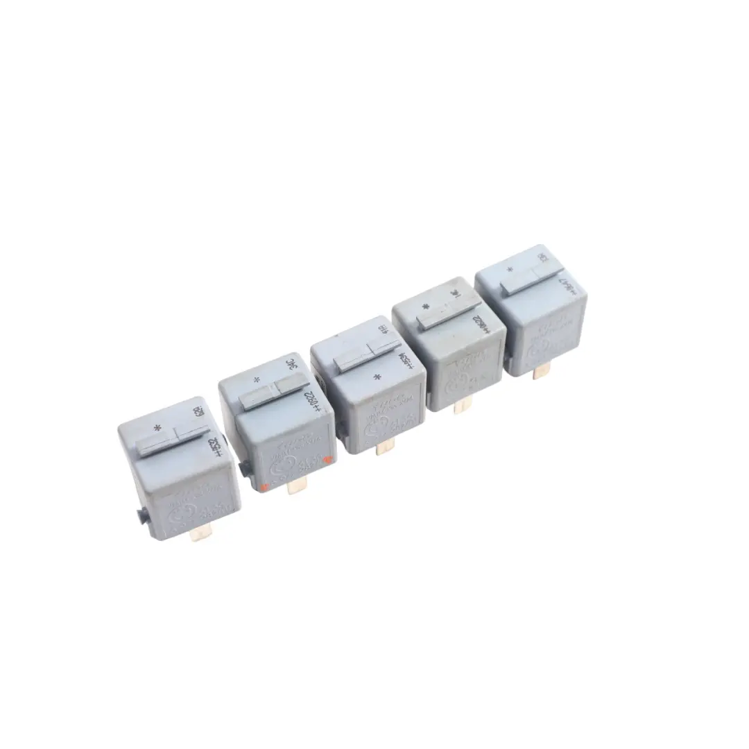 Mini Cooper R50 R53 R56 R57 R60 Relay No Contact Taubenblau Blue Set 5X - SKU 6977982-4 - Part number 6977982