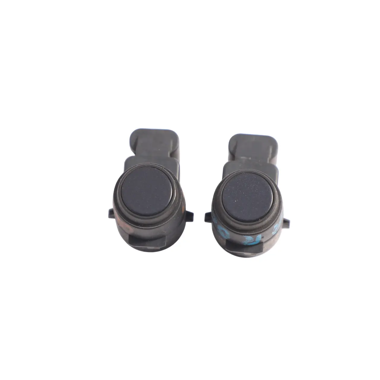 BMW E81 E87 E90 E91 Ultraschall PDC Park Sensor SET X2 Carbonschwarz -416