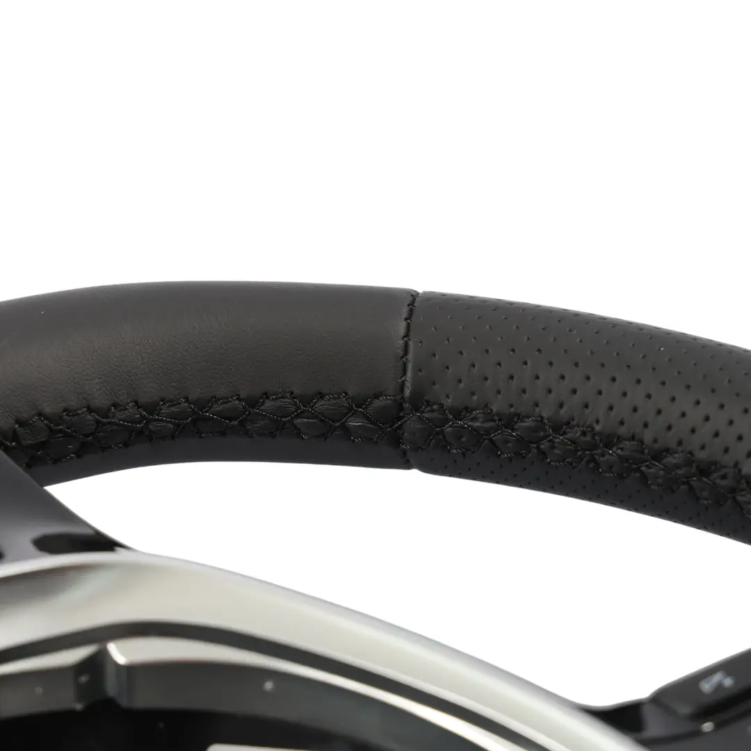 VW Volkswagen Polo Mk5 6R 6C Steering Wheel NEW Black Leather - SKU 6C0419091F-1 - Part number 6C0419091F