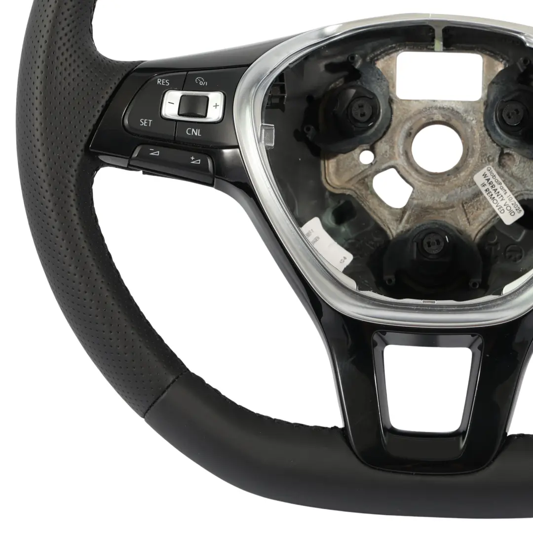 VW Volkswagen Polo Mk5 6R 6C Lenkrad NEU Schwarz Leder - SKU 6C0419091F-1 - Teilenummer 6C0419091F