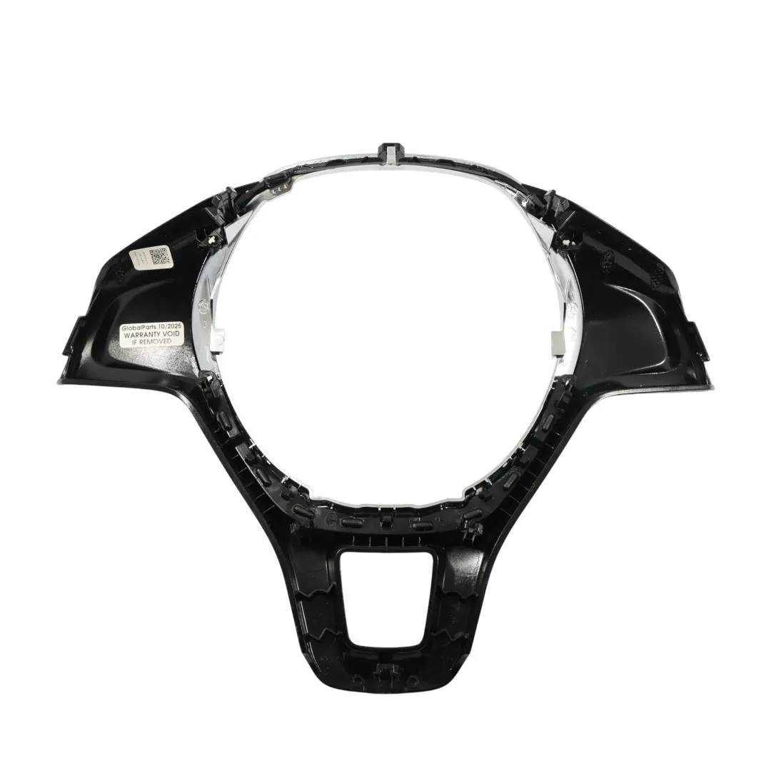 Volkswagen Polo Mk5 6R 6C Steering Wheel Frame Trim Cover Black 6C0419685 - SKU 6C0419685B - Part number 6C0419685B