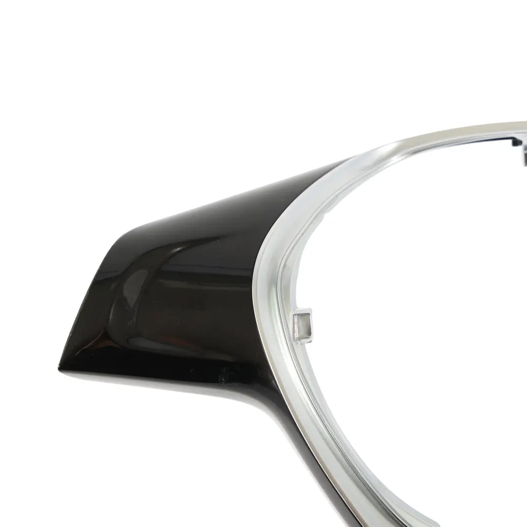 Volkswagen Polo Mk5 6R 6C Steering Wheel Frame Trim Cover Black 6C0419685 - SKU 6C0419685B - Part number 6C0419685B