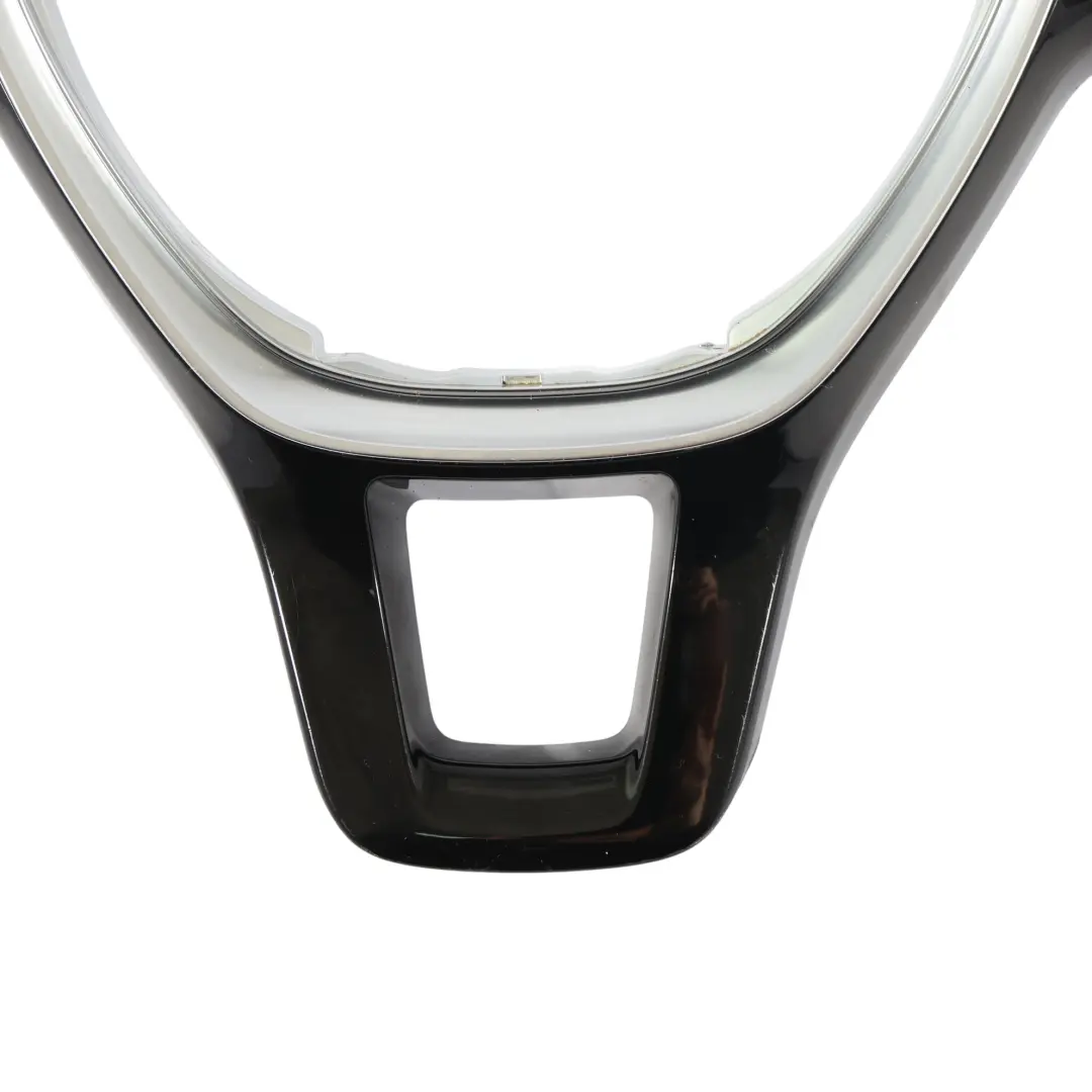 Volkswagen Polo Mk5 6R 6C Steering Wheel Frame Trim Cover Black 6C0419685 - SKU 6C0419685B - Part number 6C0419685B