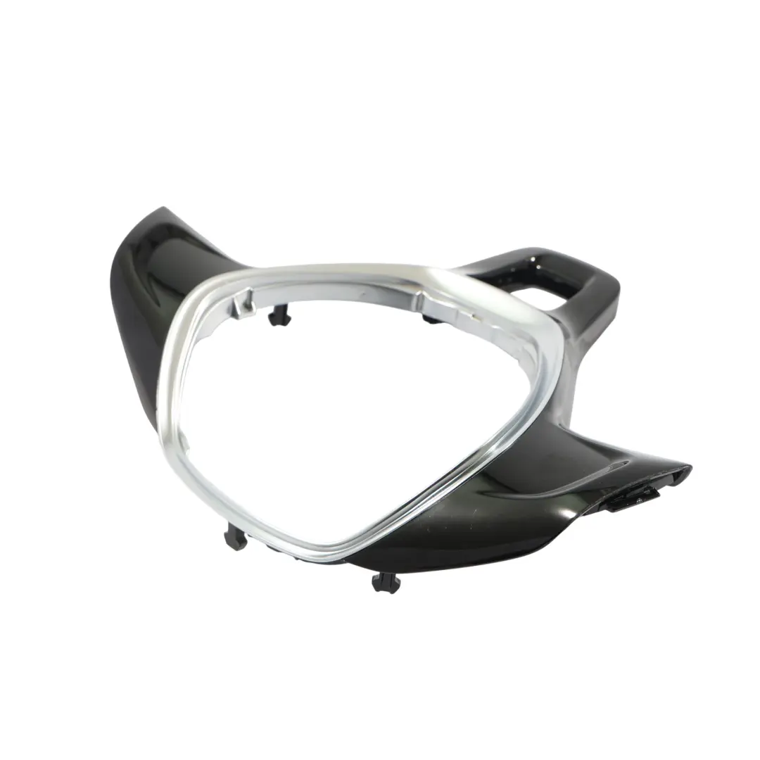 Volkswagen Polo Mk5 6R 6C Steering Wheel Frame Trim Cover Black 6C0419685 - SKU 6C0419685B - Part number 6C0419685B