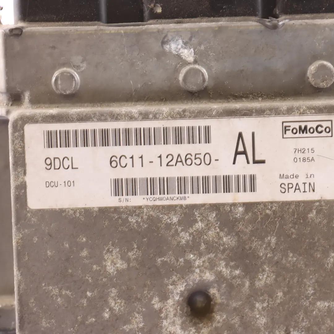 Ford Transit MK7 2.4 TDCI 100HP Engine Control Unit ECU Manual - SKU 6C11-12A650-AL - Part number 6C11-12A650-AL
