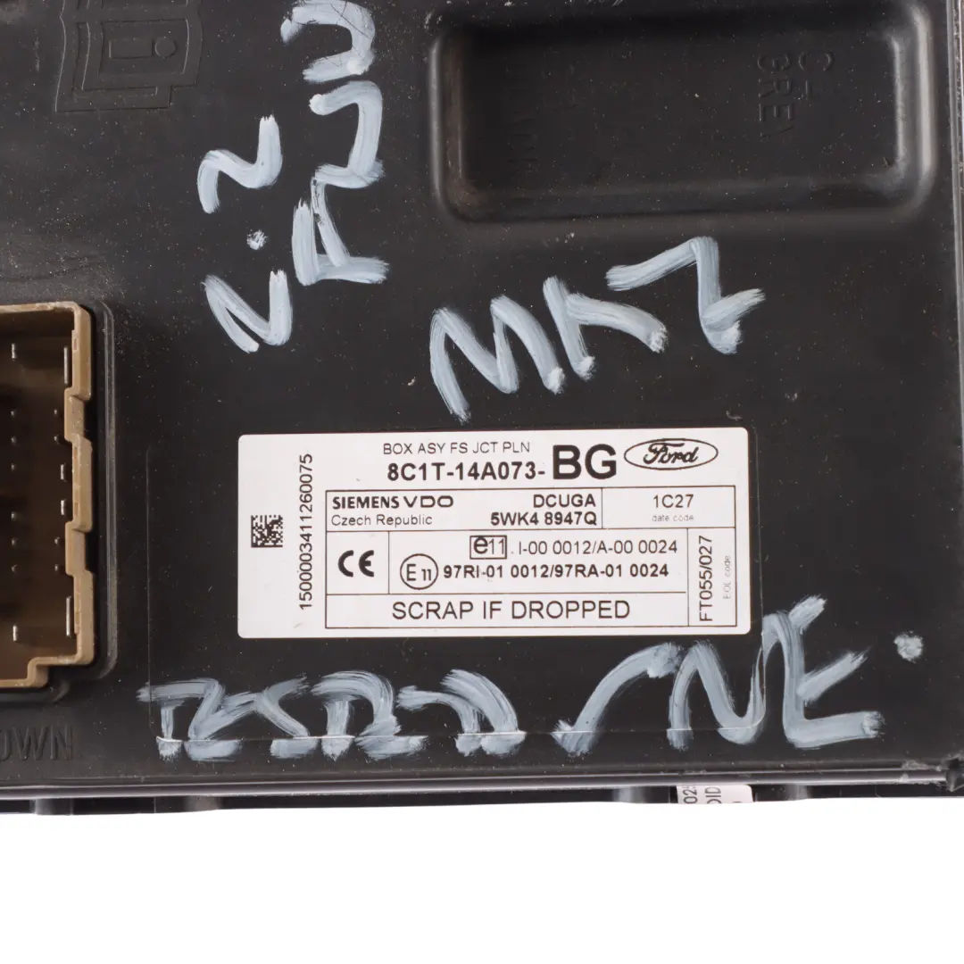 Ford Transit MK7 2.2 TDCI 85HP Diesel Engine Control ECU 6C1112A650AN Manual - SKU 6C11-12A650-AN-1 - Part number 6C11-12A650-AN-1