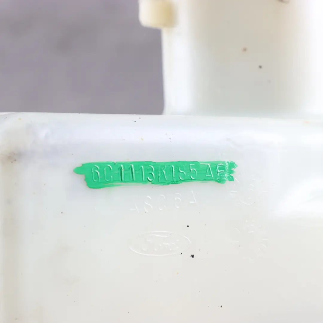 Windscreen Washer Reservoir Tank Container to Ford Transit Mk7 with Part number 6C11-13K185-AF Ford Transit Mk7 Windscreen Washer Reservoir Tank Container - SKU 6C11-13K185-AF - Part number 6C11-13K185-AF