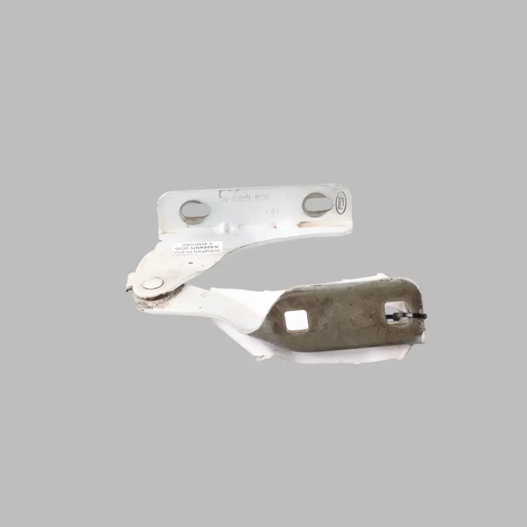 Hood Bonnet Hinge Front Left N/S Frozen White Z2 6C11-16801-AC to Ford Transit Mk7 with Part number 1405814 Ford Transit Mk7 Hood Bonnet Hinge Front Left N/S Frozen White Z2 6C11-16801-AC - SKU 1405814-WHI - Part number 1405814