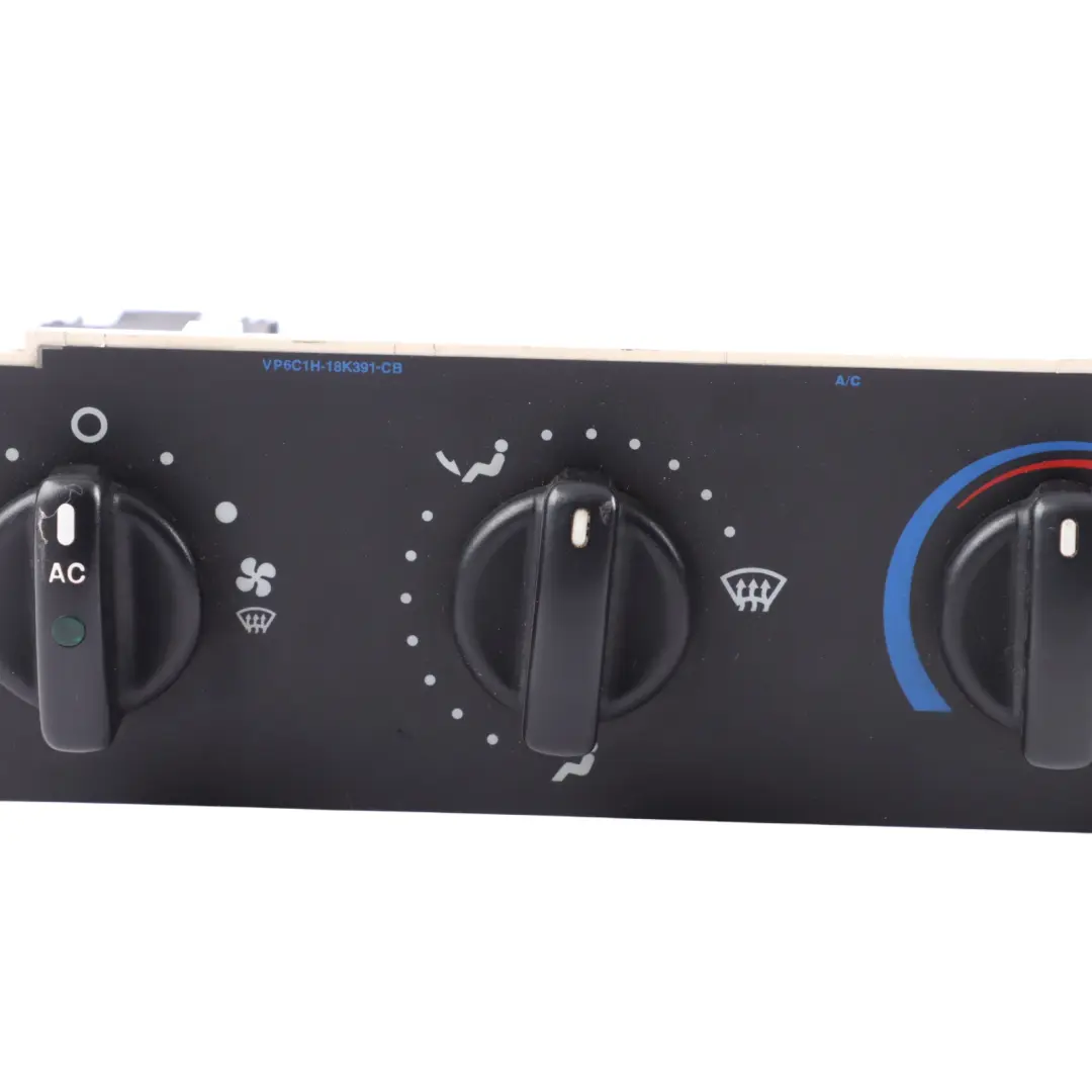 Heater Climate Control Unit A/C Panel Switch 6C11-19980-AB to Ford Transit Mk7 with Part number 1388107 Ford Transit Mk7 Heater Climate Control Unit A/C Panel Switch 6C11-19980-AB - SKU RHD-1388107 - Part number 1388107