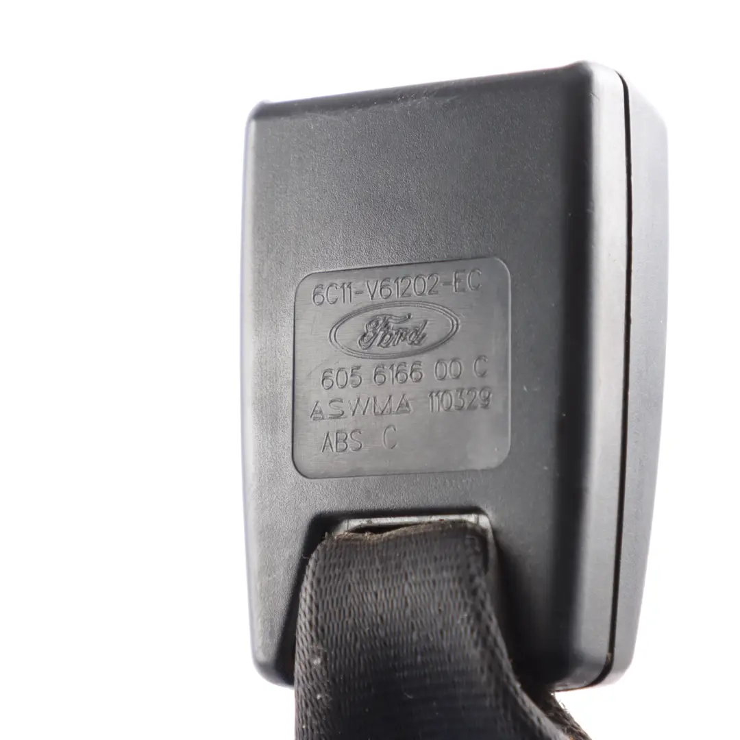 Ford Transit Mk7 Front Seat Belt Buckle Latch Left N/S Lower - SKU 6C11-V61202-EC - Part number 6C11-61202-EC