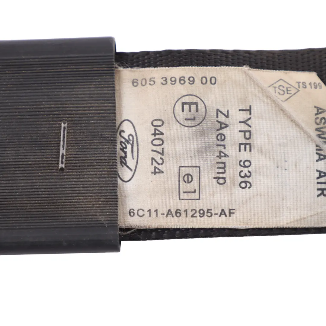 Seatbelt Front Right O/S Driver's Seat Belt to Ford Transit Mk7 with Part number 6C11-A61295-AF Ford Transit Mk7 Seatbelt Front Right O/S Driver's Seat Belt - SKU 6C11-A61295-AF - Part number 6C11-A61295-AF