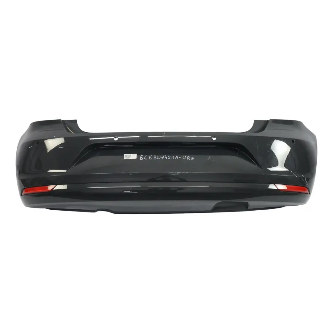 Bumper Rear Trim Panel Urano Grey - I7F to Volkswagen VW Polo 6R with Part number 6C6807421A Volkswagen VW Polo 6R Bumper Rear Trim Panel Urano Grey - I7F - SKU 6C6807421A-URG - Part number 6C6807421A