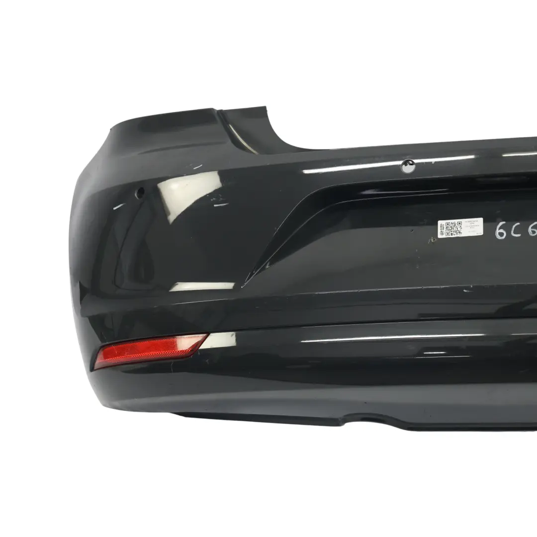 Bumper Rear Trim Panel Urano Grey - I7F to Volkswagen VW Polo 6R with Part number 6C6807421A Volkswagen VW Polo 6R Bumper Rear Trim Panel Urano Grey - I7F - SKU 6C6807421A-URG - Part number 6C6807421A