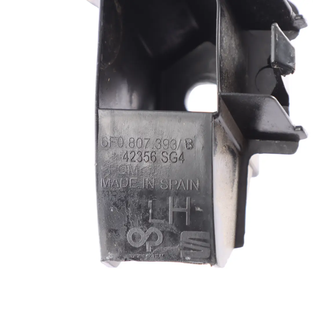Seat Ibiza Mk5 Rear Bumper Mount Bracket Guide Support Left N/S - SKU 6F0807393B - Part number 6F0807393B