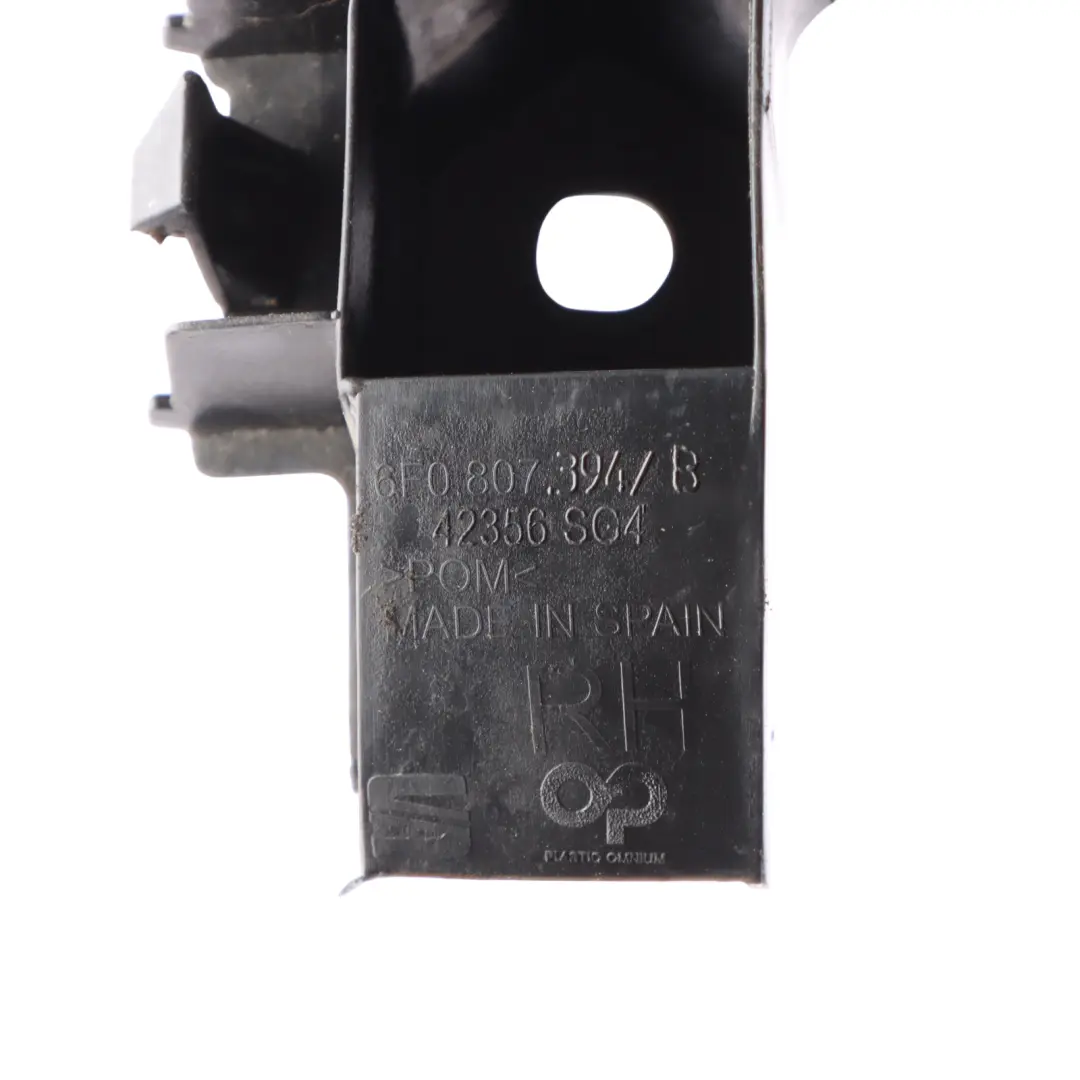 Mk5 Rear Bumper Mount Bracket Guide Support Right O/S to Seat Ibiza with Part number 6F0807394B Seat Ibiza Mk5 Rear Bumper Mount Bracket Guide Support Right O/S - SKU 6F0807394B - Part number 6F0807394B