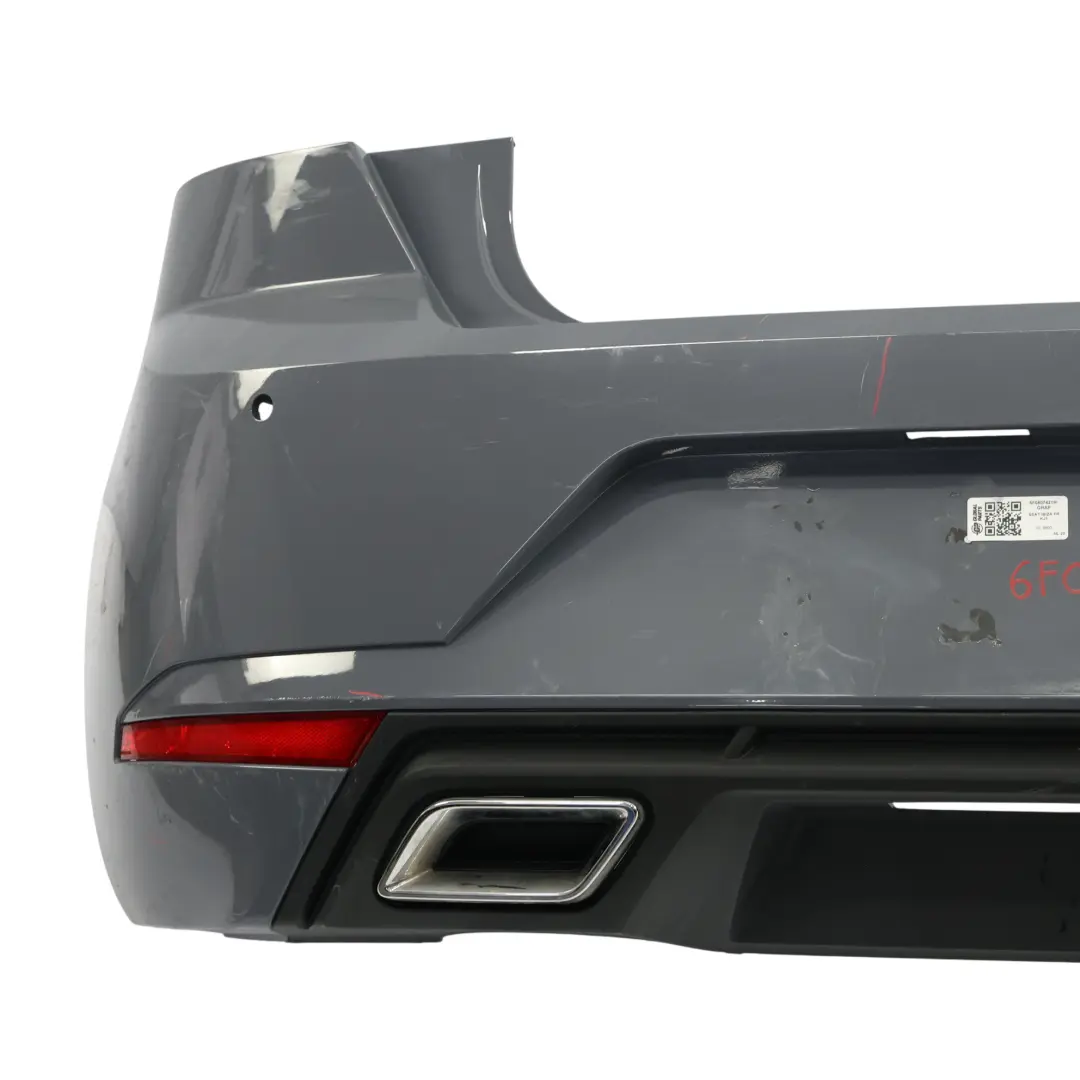 Mk5 Rear Bumper Panel Cover Trim Graphene Grey - S7G to Seat Ibiza with Part number 6F0807421H Seat Ibiza Mk5 Rear Bumper Panel Cover Trim Graphene Grey - S7G - SKU 6F0807421H-GRAP - Part number 6F0807421H