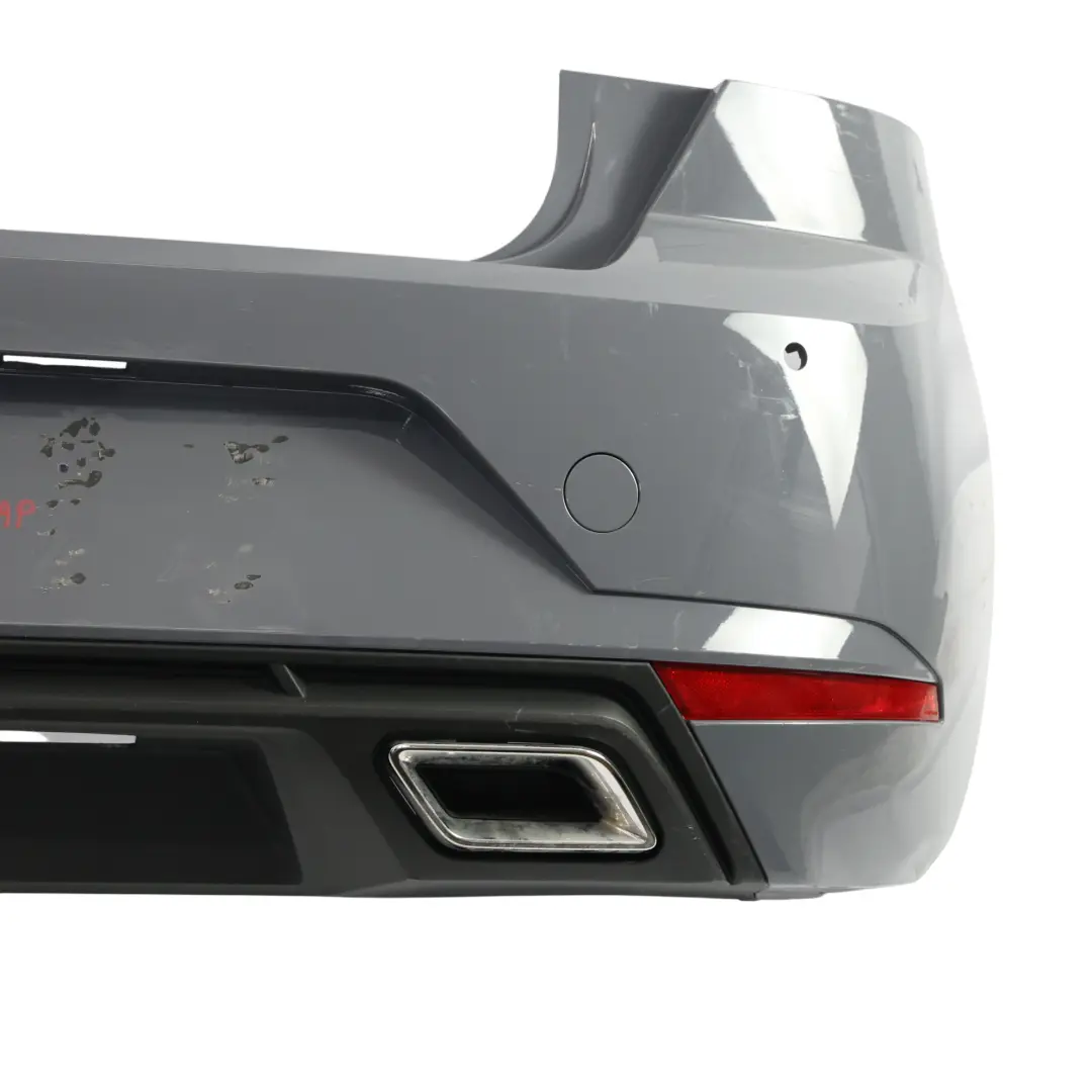 Seat Ibiza Mk5 Rear Bumper Panel Cover Trim Graphene Grey - S7G - SKU 6F0807421H-GRAP - Part number 6F0807421H
