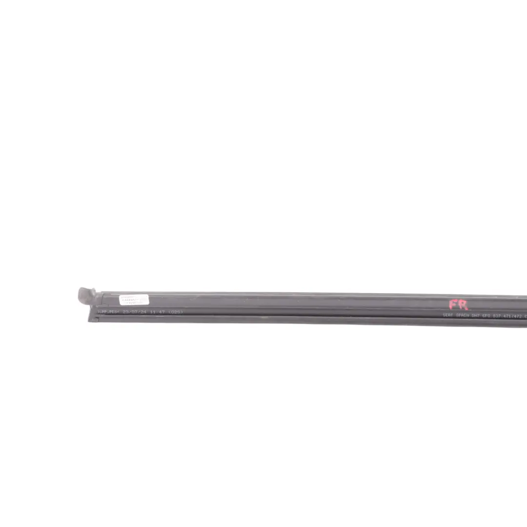 Seat Ibiza Mk5 Door Window Aperture Seal Gasket Inner Front Right O/S - SKU 6F0837472C - Part number 6F0837472C