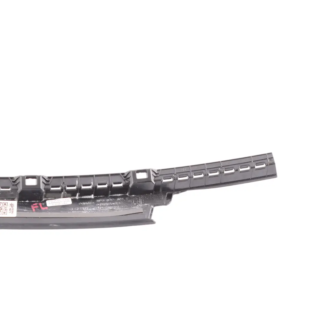 Seat Ibiza Mk5 Door Pillar Exterior Cover Black Glossy Front Left N/S - SKU 6F0837901G - Part number 6F0837901G