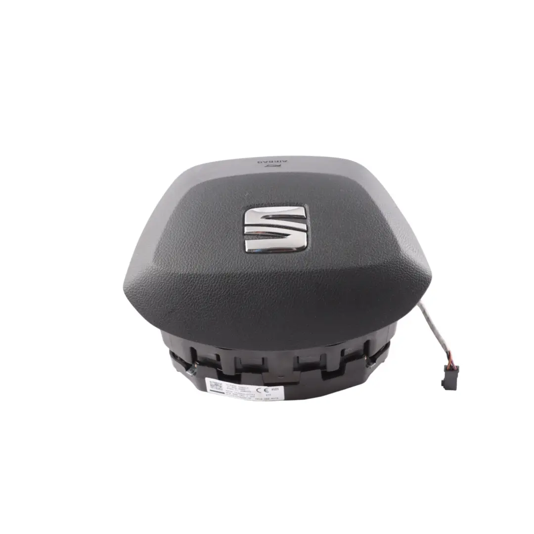 Mk3 Steering Wheel Driver's Side Air Module Unit to Seat Leon with Part number 6F0880201J Seat Leon Mk3 Steering Wheel Driver's Side Air Module Unit - SKU 6F0880201J - Part number 6F0880201J