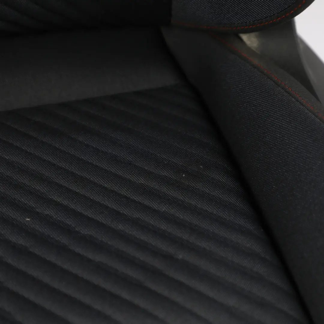 Seat Ibiza V Mk5 FR Front Seat Cloth Interior Blue Black Red Left N/S - SKU 6F0881805AT - Part number 6F0881805AT