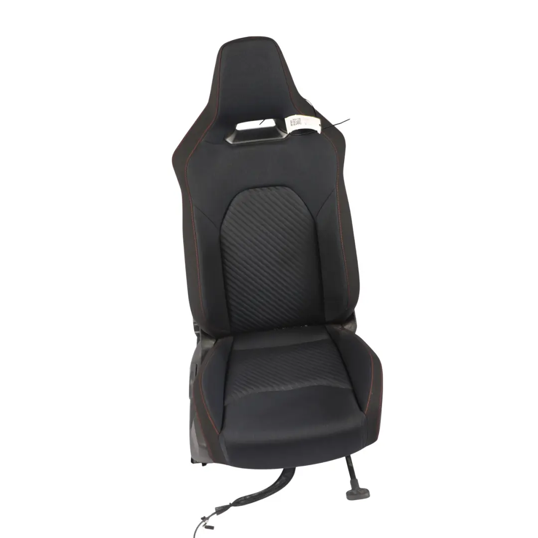 Seat Ibiza V Mk5 FR Front Seat Cloth Interior Blue Black Red Right O/S - SKU 6F0881806AD - Part number 6F0881806AD