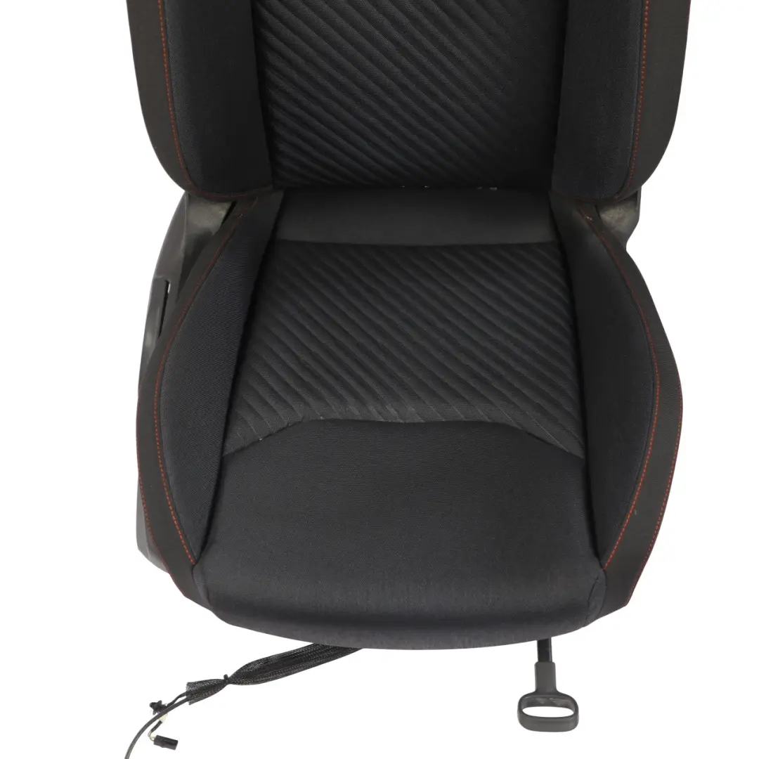 Mk5 FR Front Seat Cloth Interior Blue Black Red Right O/S to Seat Ibiza V with Part number 6F0881806AD Seat Ibiza V Mk5 FR Front Seat Cloth Interior Blue Black Red Right O/S - SKU 6F0881806AD - Part number 6F0881806AD