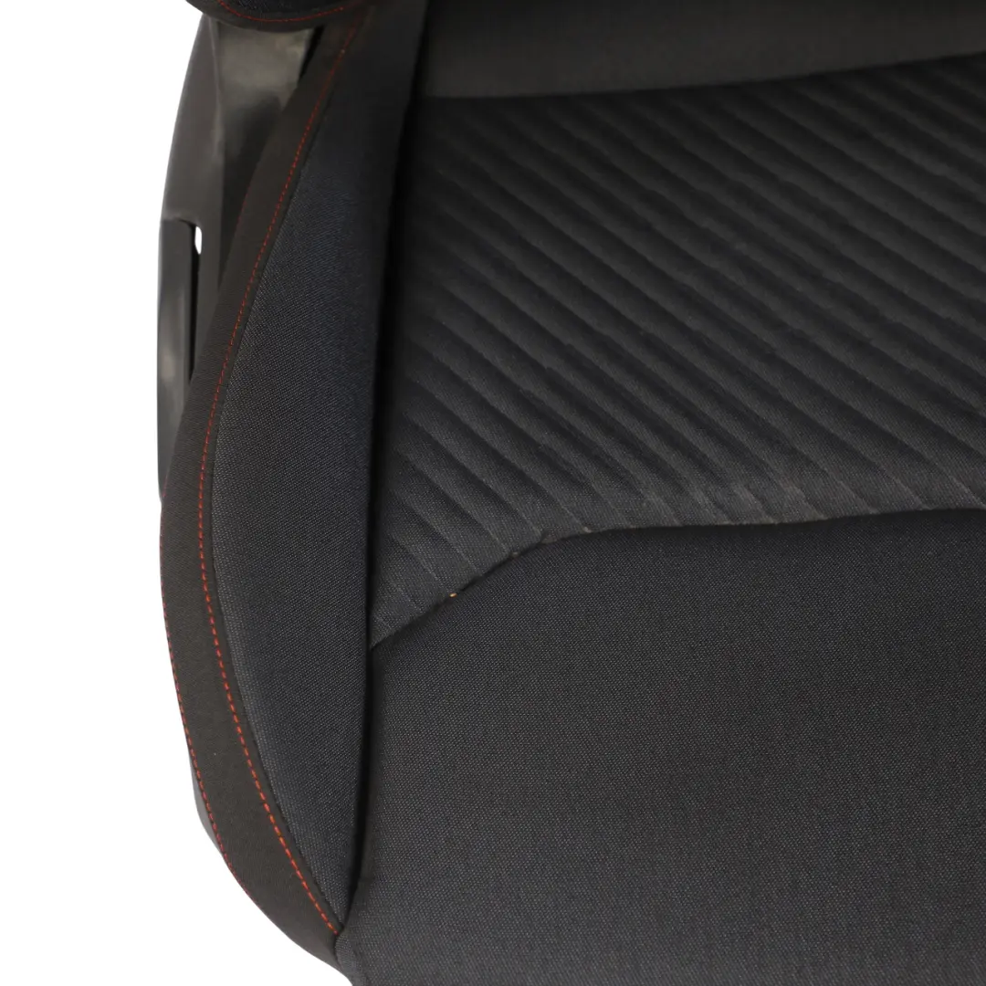 Seat Ibiza V Mk5 FR Front Seat Cloth Interior Blue Black Red Right O/S - SKU 6F0881806AD - Part number 6F0881806AD