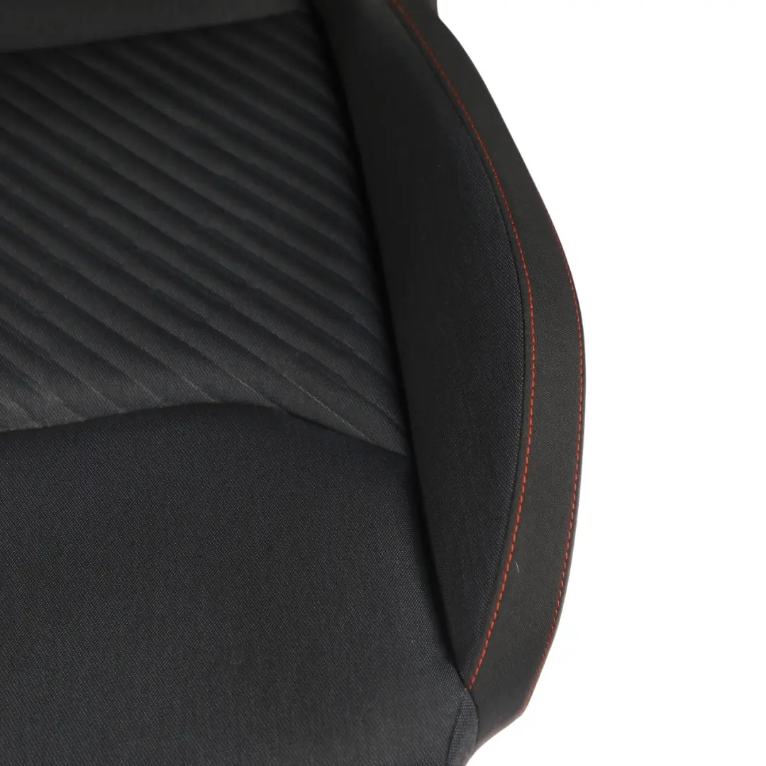 Seat Ibiza V Mk5 FR Front Seat Cloth Interior Blue Black Red Right O/S - SKU 6F0881806AD - Part number 6F0881806AD