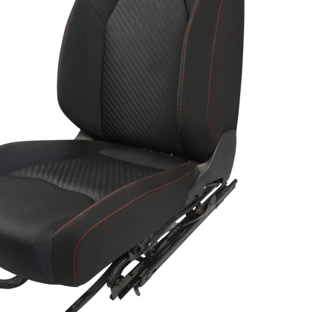 Seat Ibiza V Mk5 FR Front Seat Cloth Interior Blue Black Red Right O/S - SKU 6F0881806AD - Part number 6F0881806AD