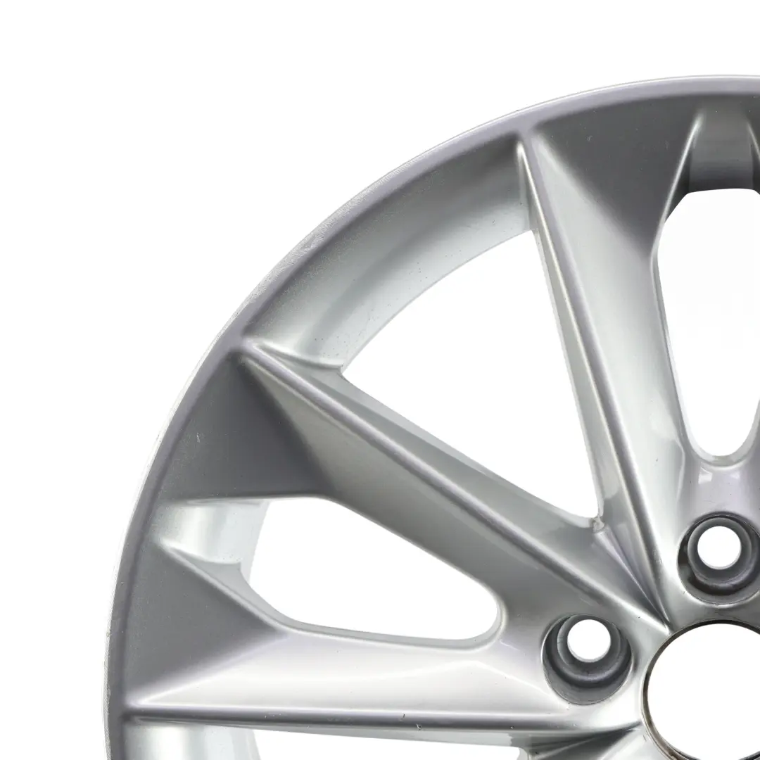 Seat Ibiza Mk4 6J Wheel Alloy 16" 10 Spoke 7J ET:43 Diamond Silver - SKU 6J0601025N-2 - Part number 6J0601025N