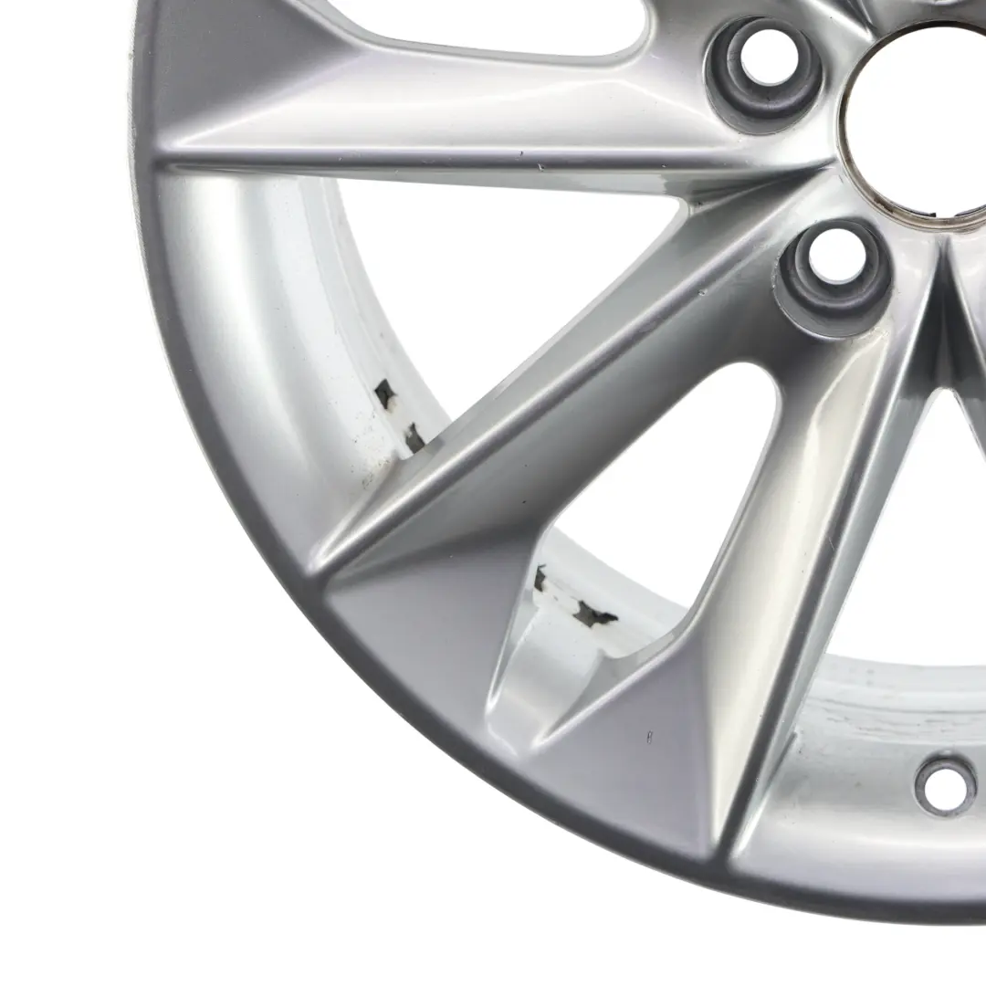 Seat Ibiza Mk4 6J Wheel Alloy 16" 10 Spoke 7J ET:43 Diamond Silver - SKU 6J0601025N-2 - Part number 6J0601025N