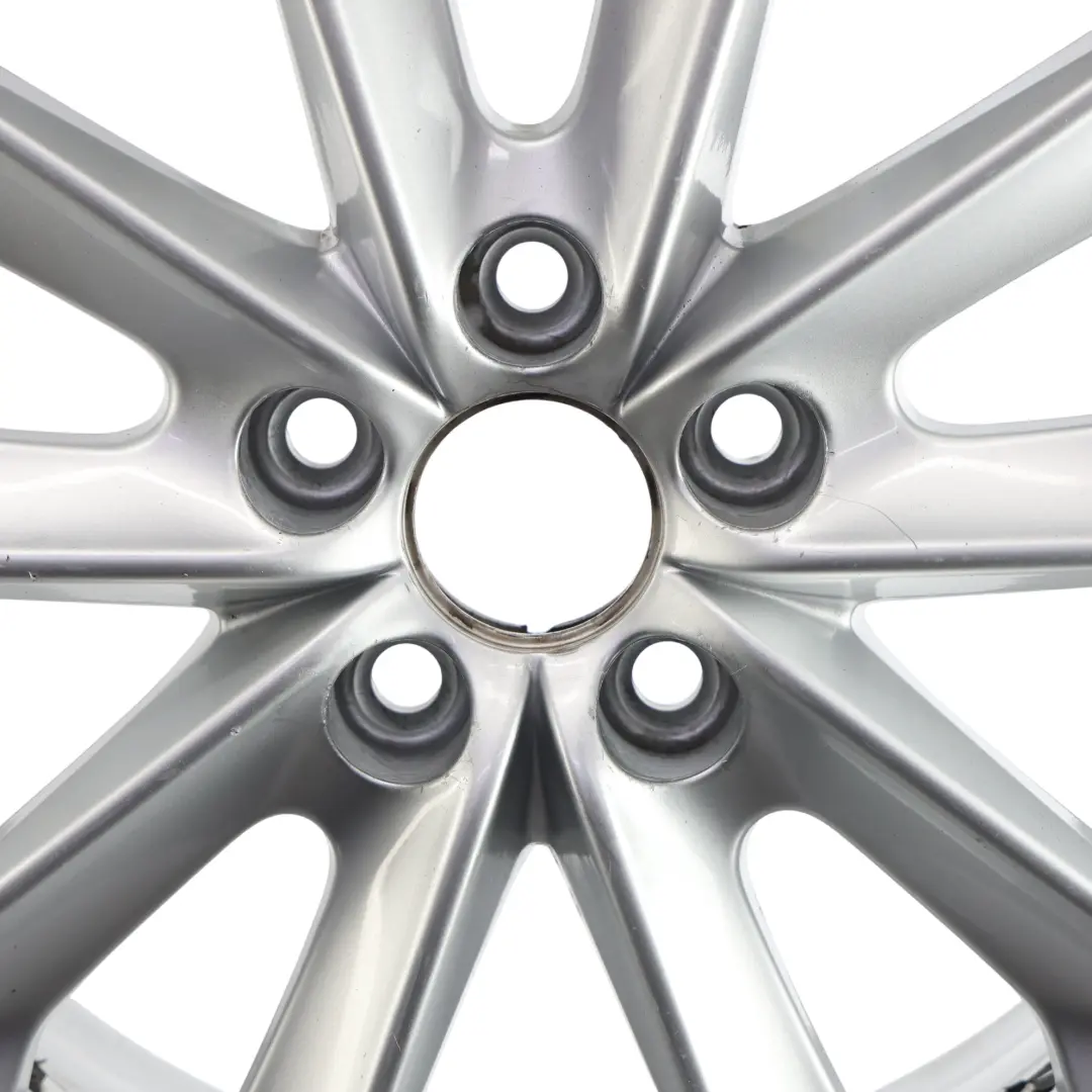 Seat Ibiza Mk4 6J Llanta Aleación 16" 7J ET:43 Plata Diamante - SKU 6J0601025N-2 - Número de pieza 6J0601025N