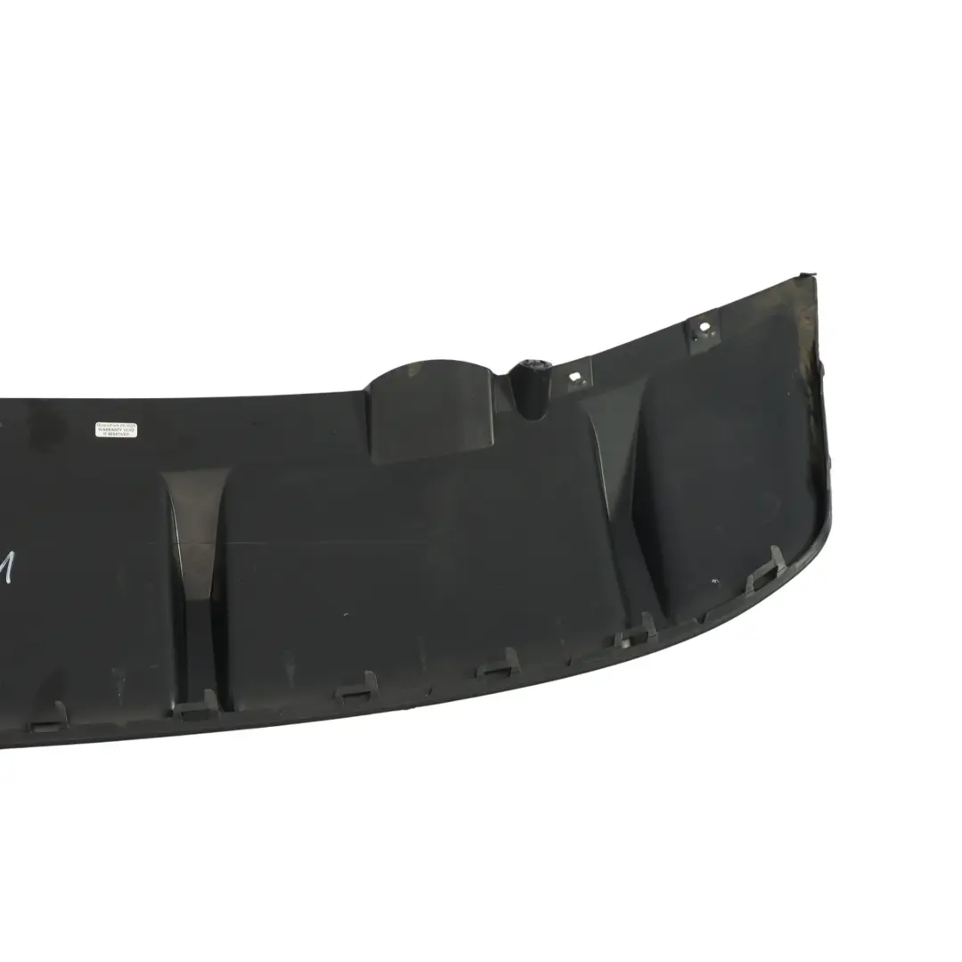 Seat Ibiza FR 6J Hintere Stoßstange Unteren Spoiler Diffusor Schwarz - SKU 6J0807521 - Teilenummer 6J0807521