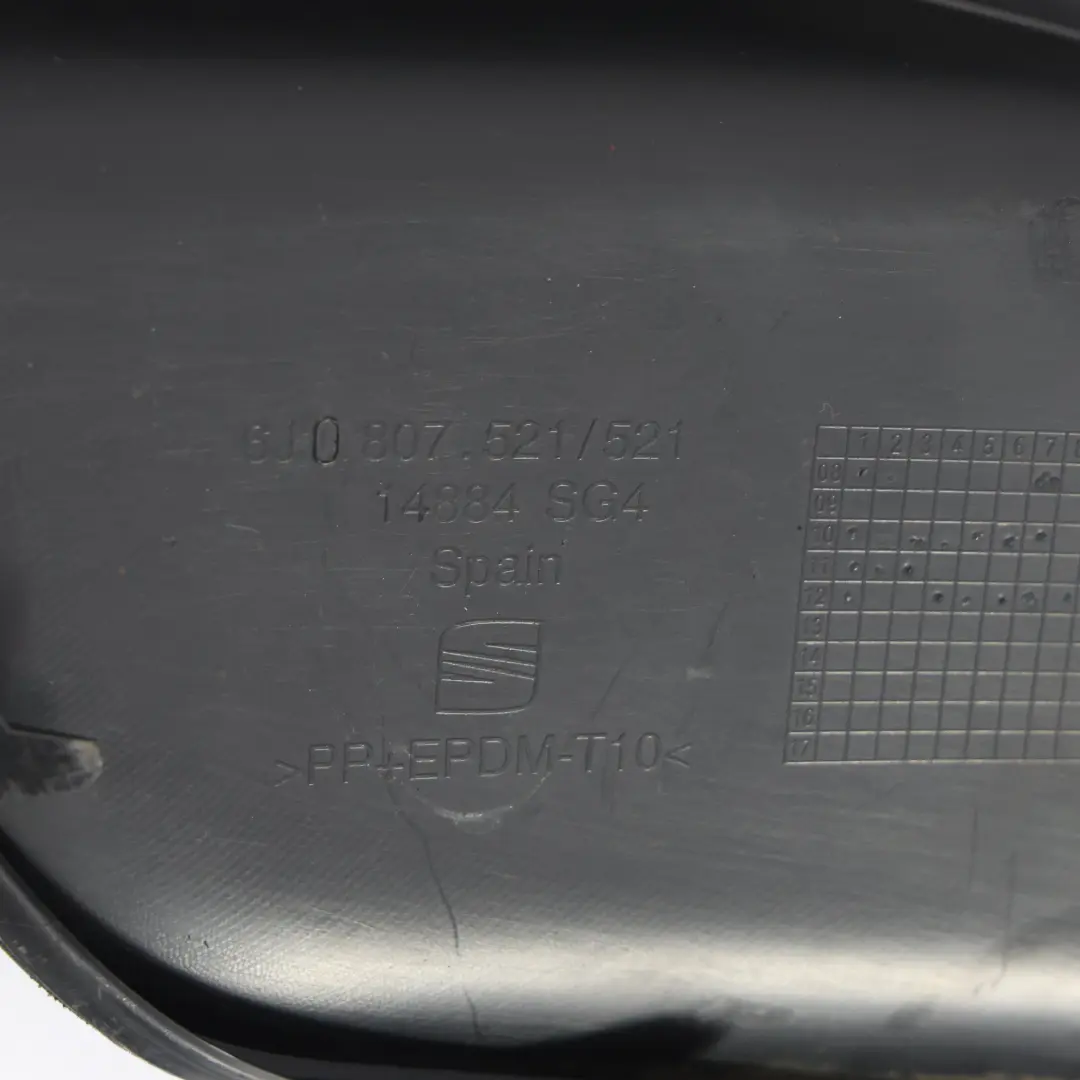 Seat Ibiza FR 6J Paraurti Posteriore Inferiore Spoiler Diffusore Nero - SKU 6J0807521 - Numero di parte 6J0807521