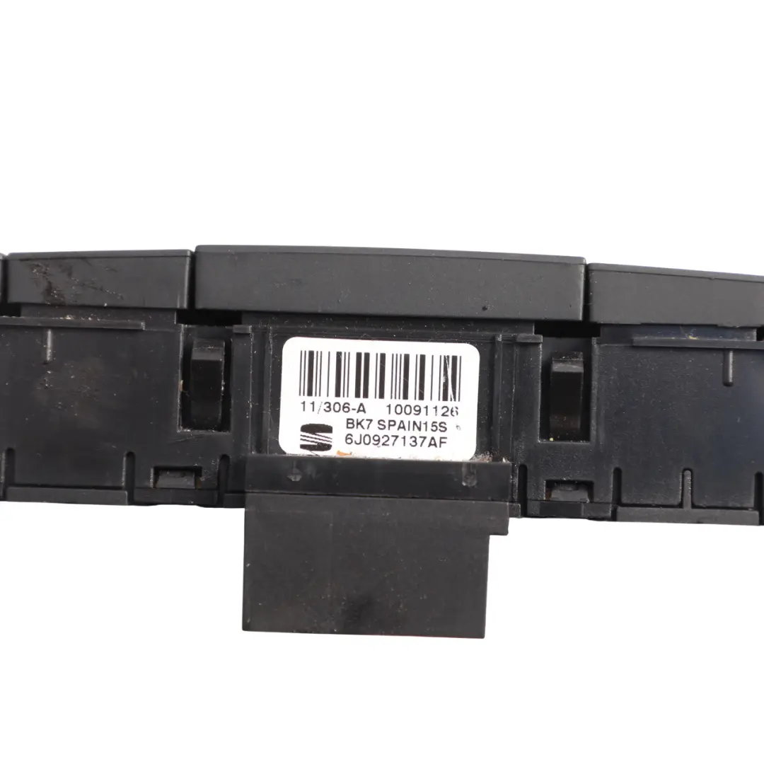 6J Central Lock Door Switch ESP Heated Windscreen to Seat Ibiza with Part number 6J0927137AF Seat Ibiza 6J Central Lock Door Switch ESP Heated Windscreen - SKU 6J0927137AF - Part number 6J0927137AF
