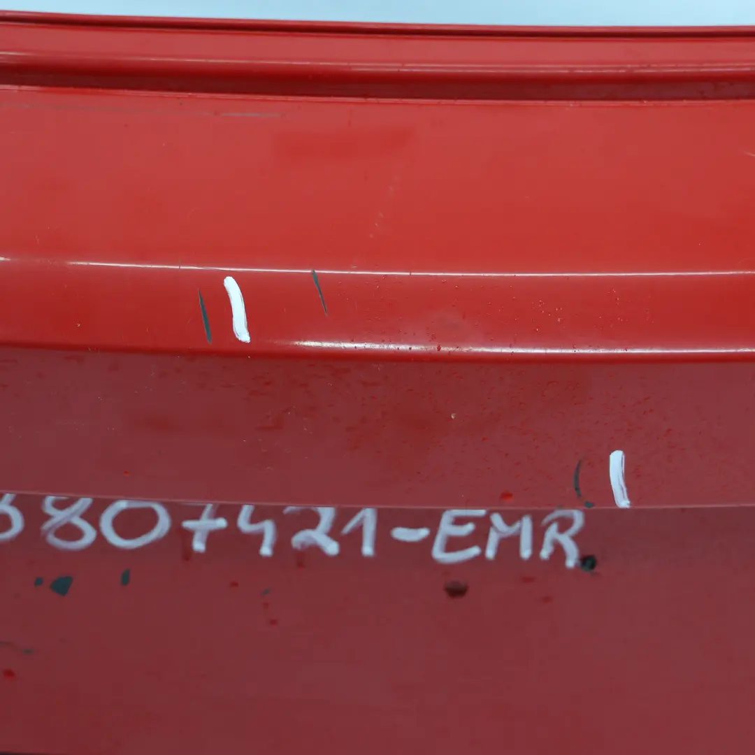 Mk4 6J FR Rear Bumper Panel Cover Trim Emotion Red - S3H to Seat Ibiza with Part number 6J3807421 Seat Ibiza Mk4 6J FR Rear Bumper Panel Cover Trim Emotion Red - S3H - SKU 6J3807421-EMR - Part number 6J3807421