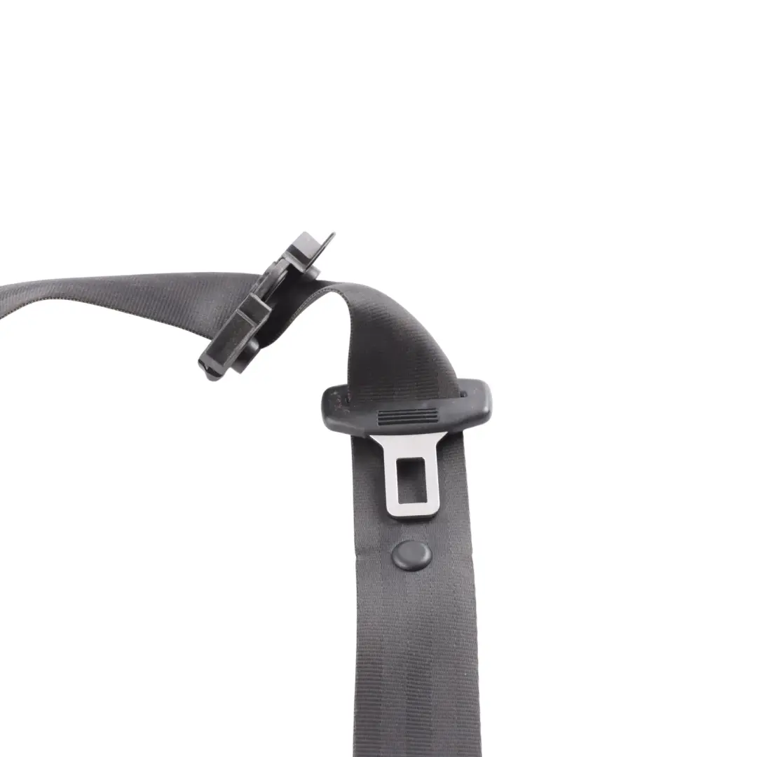Seat Ibiza 6J Seatbelt Front Left N/S Seat Upper Belt Black 3 Door - SKU 6J3857705 - Part number 6J3857705